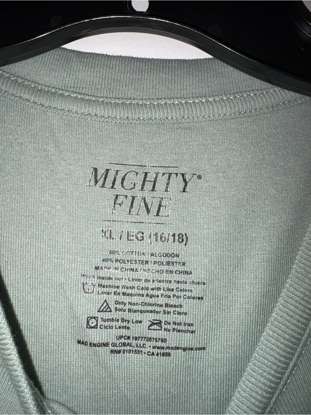 Mighty Fine Sage Green 'Late Night Reading Club' Cat Graphic Tee
